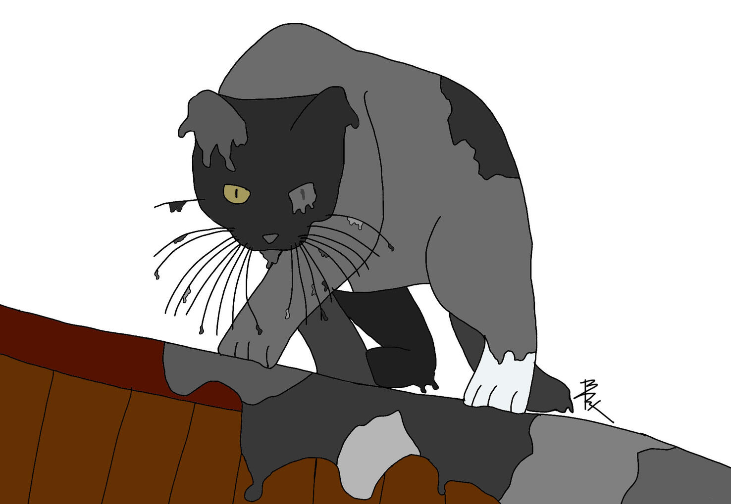 Inked Kitty